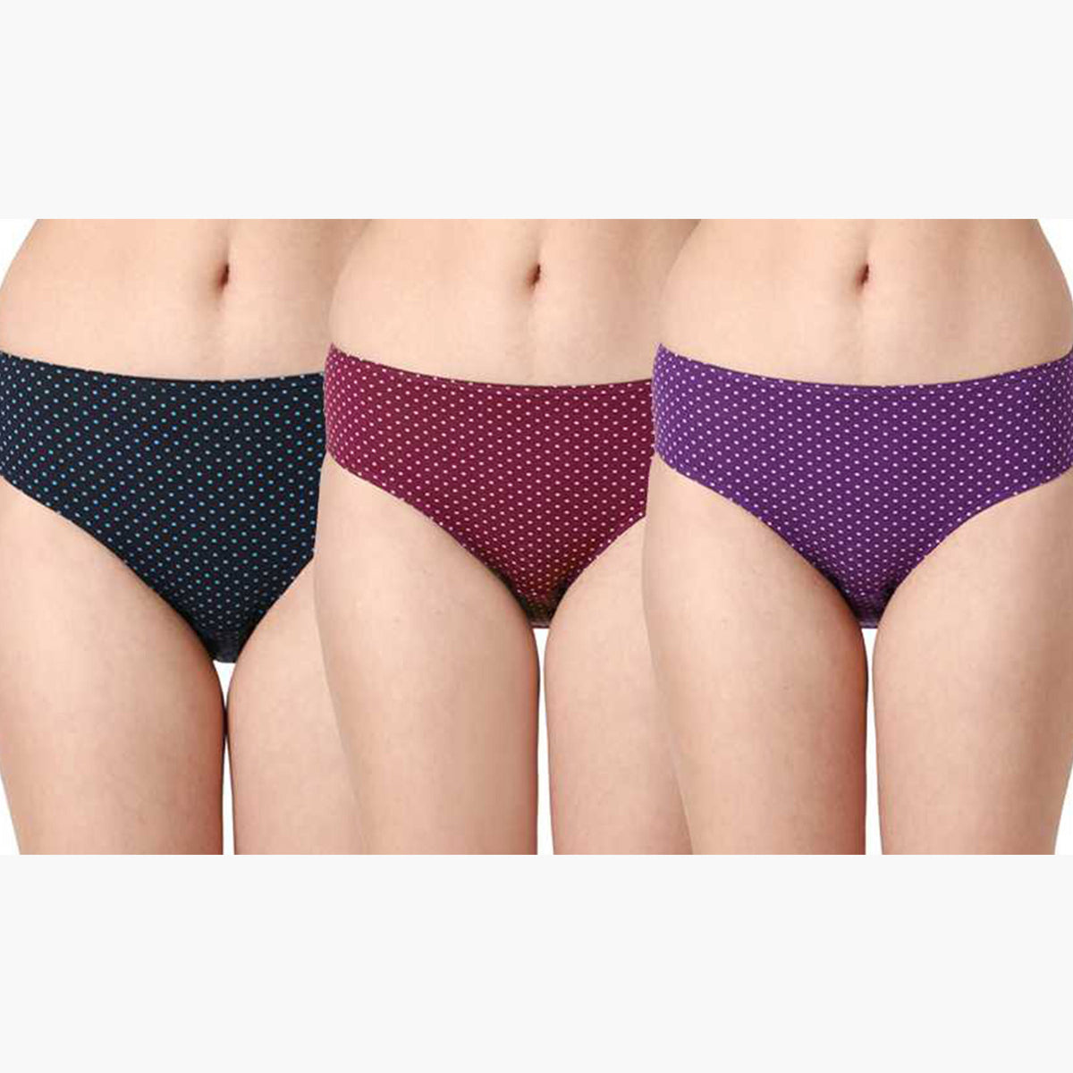 Vami Women's Premium Panty - Pack Of 3 – BONJOUR