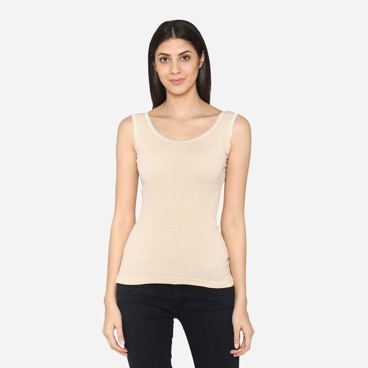 Buy Kanvin Nude Coloured Thermal Top - Thermal Tops for Women