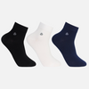 Bamboo Ankle Socks made from Fiber for Men - Pack of 3