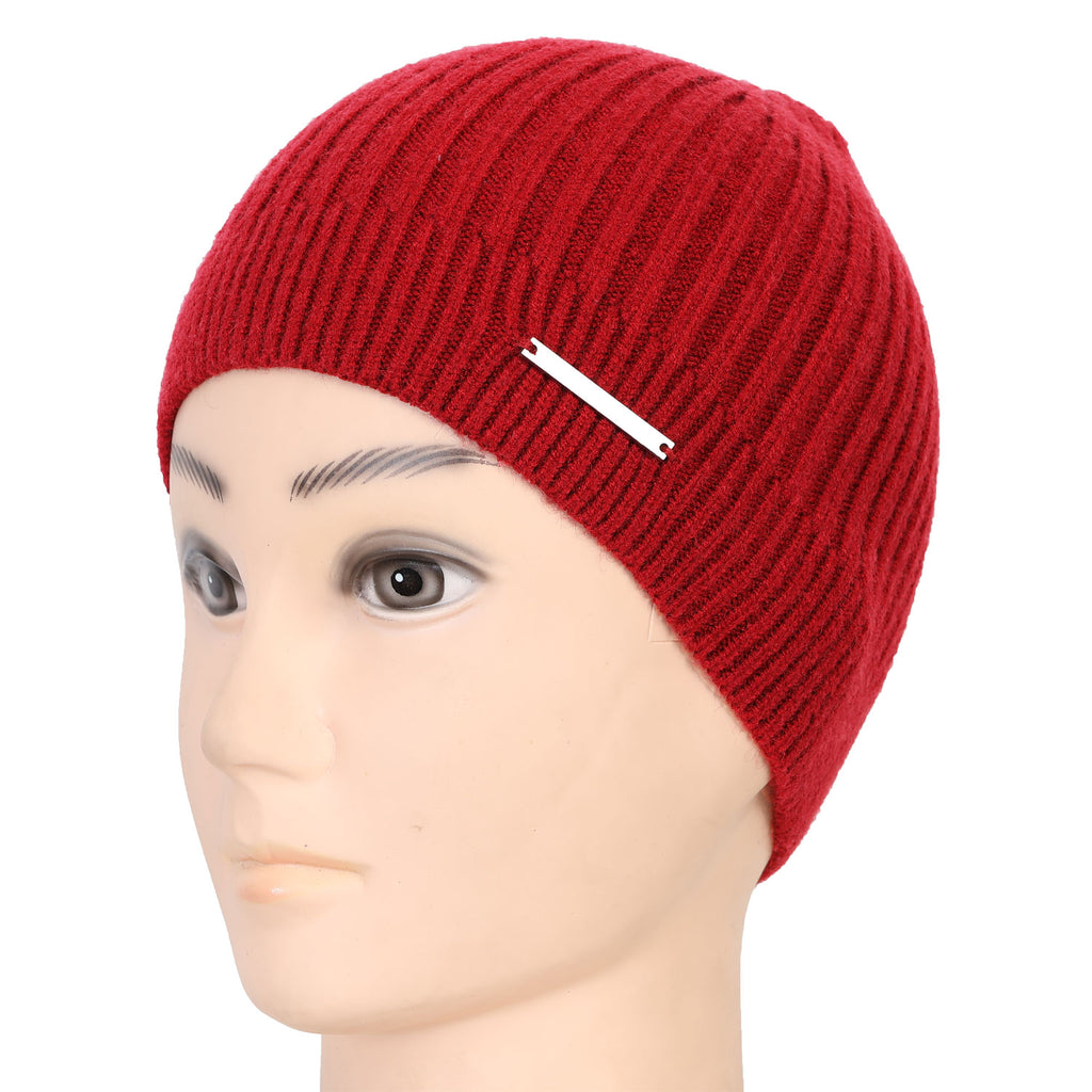 Unisex Woolen Winter Beanie Cap