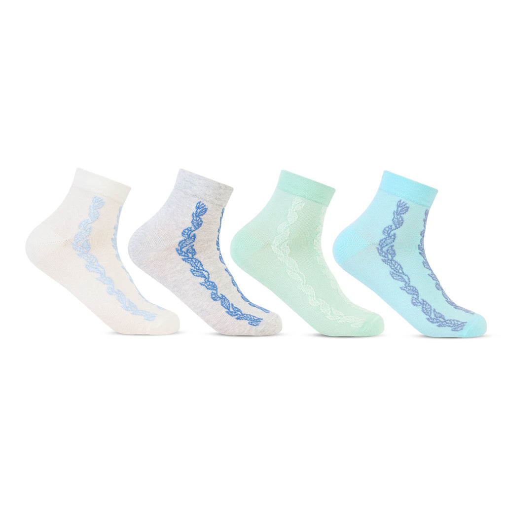 Fancy Designer Ankle Socks for Women