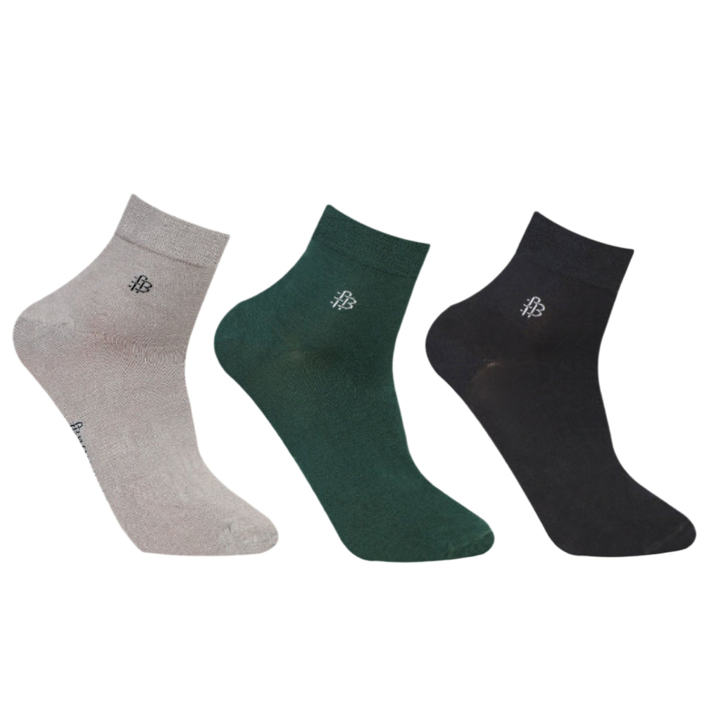 Bamboo comfort socks | Assorted - Pack of 3