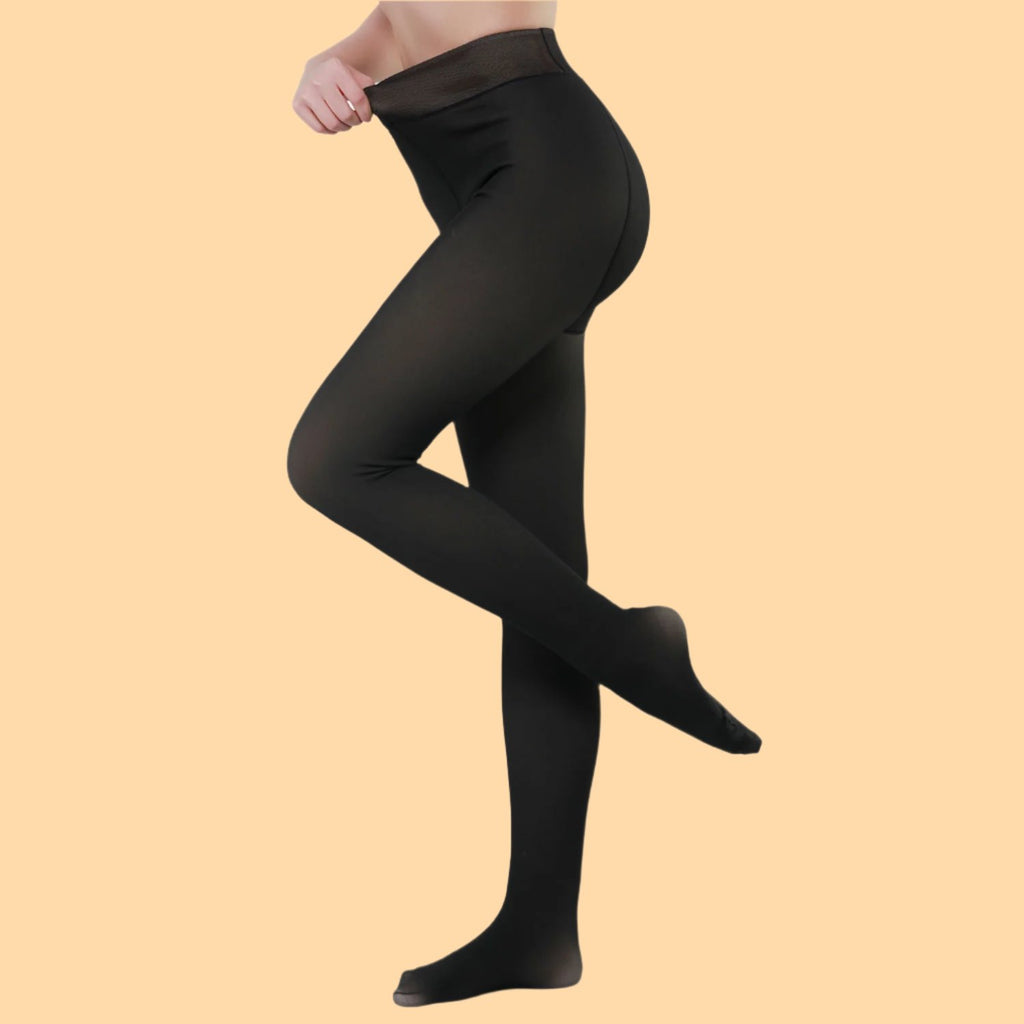 Warm Fleece Tights for Girls & Women 