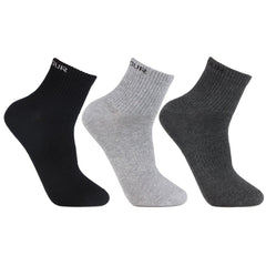 Men's Cushioned Ankle Sports Socks - Pack Of 3 – BONJOUR