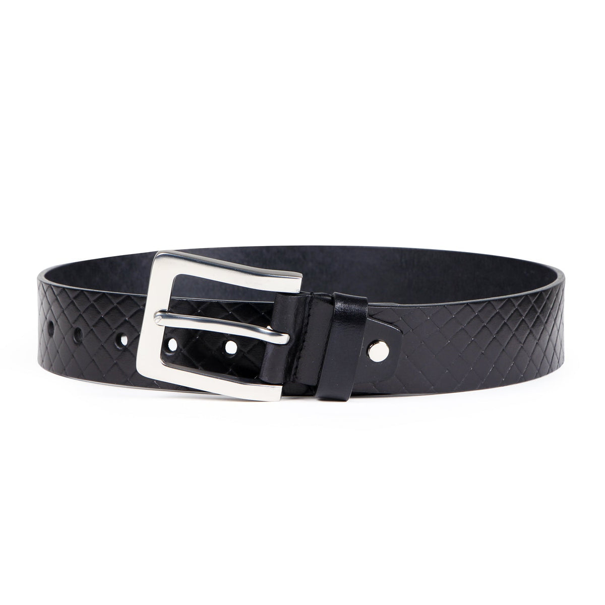 Buy Men's Solid Leather Belt Online in India – BONJOUR