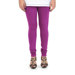 Vami Women's Cotton Churidar legging - Bright Rose – BONJOUR