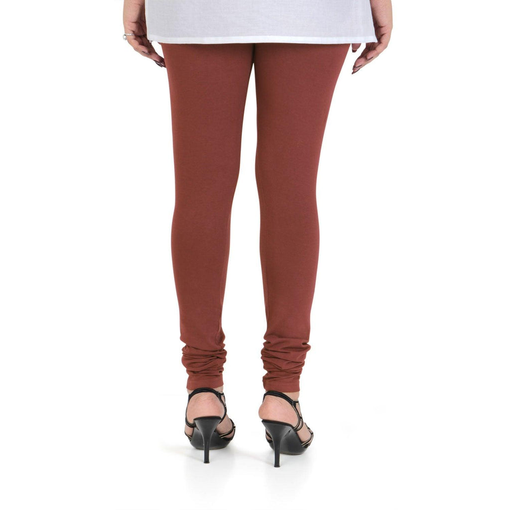 Vami Women's Cotton Stretchable Churidar Legging - Red – BONJOUR