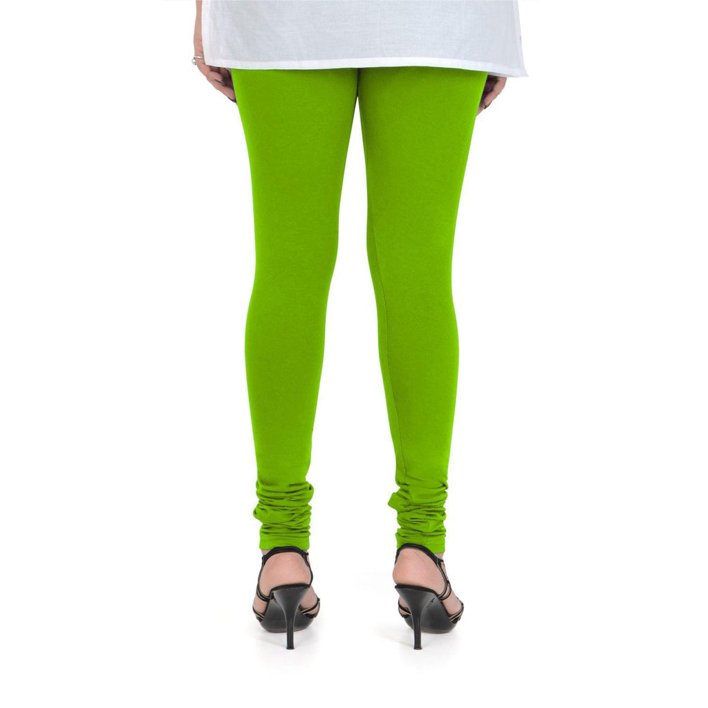 Buy Lyra Neon Green Churidar Leggings Online