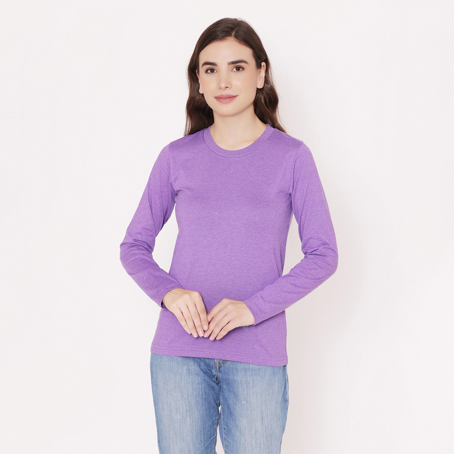 Business Casual Jeans Outfit - Lady in VioletLady in Violet